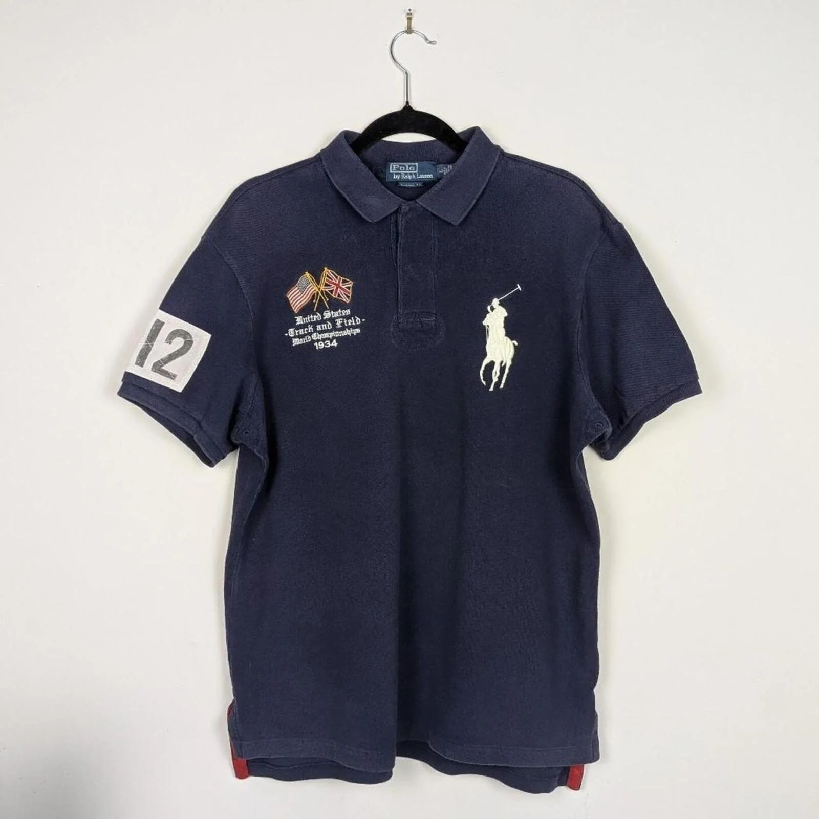 Polo Ralph Lauren USA Tnf Polo Shirt (L)