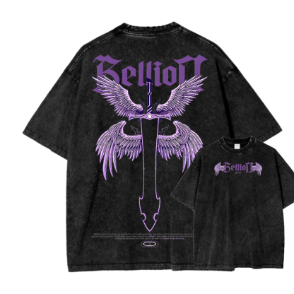 solo leveling Unisex Fit Washed T-Shirt 