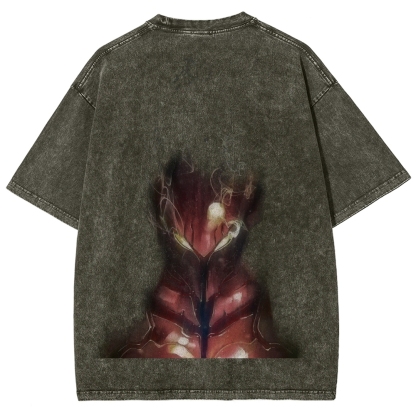 solo leveling Unisex Fit Washed T-Shirt 