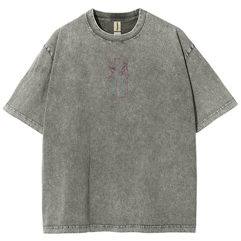 solo leveling Unisex Fit Washed T-Shirt 