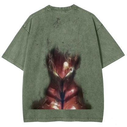 solo leveling Unisex Fit Washed T-Shirt 