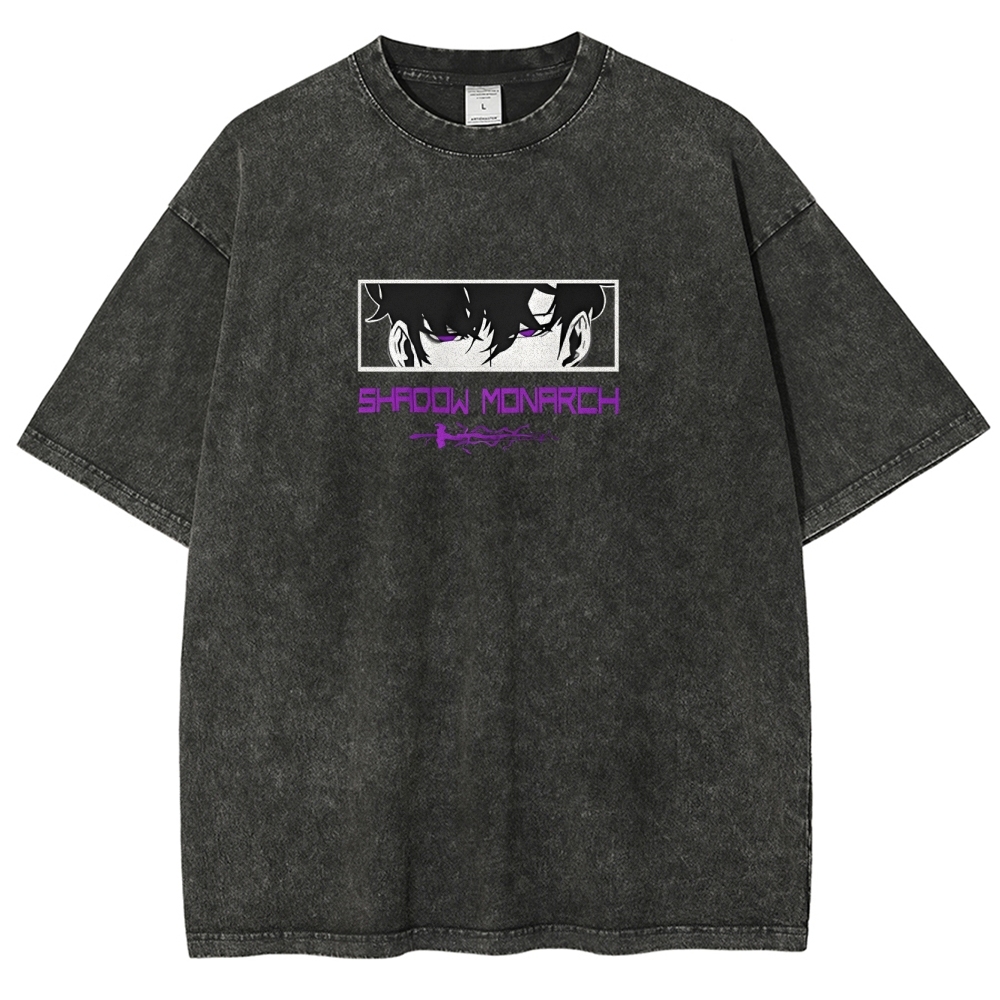 solo leveling Unisex Fit Washed T-Shirt 
