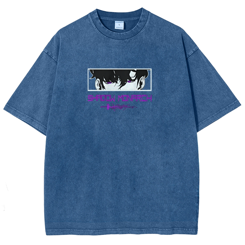 solo leveling Unisex Fit Washed T-Shirt 