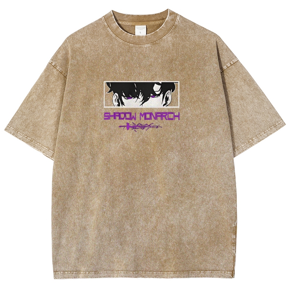 solo leveling Unisex Fit Washed T-Shirt 