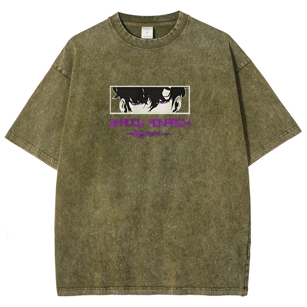 solo leveling Unisex Fit Washed T-Shirt 