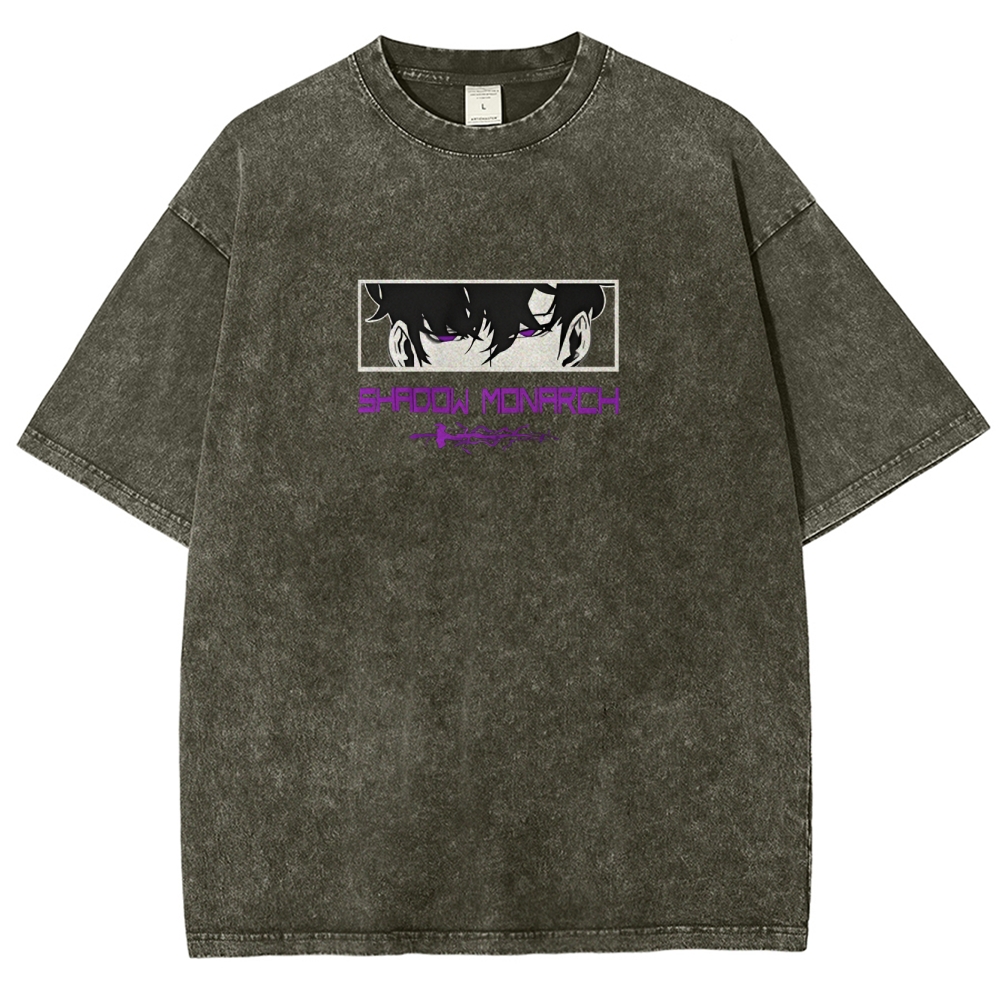 solo leveling Unisex Fit Washed T-Shirt 