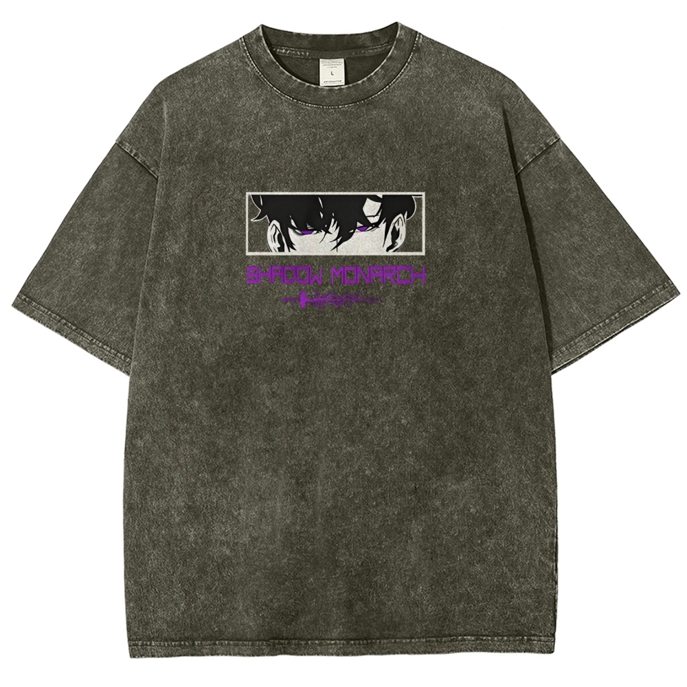 solo leveling Unisex Fit Washed T-Shirt 