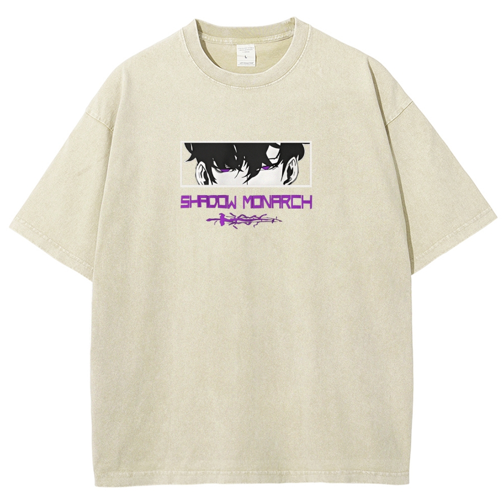 solo leveling Unisex Fit Washed T-Shirt 