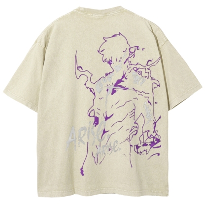 solo leveling Unisex Fit Washed T-Shirt 