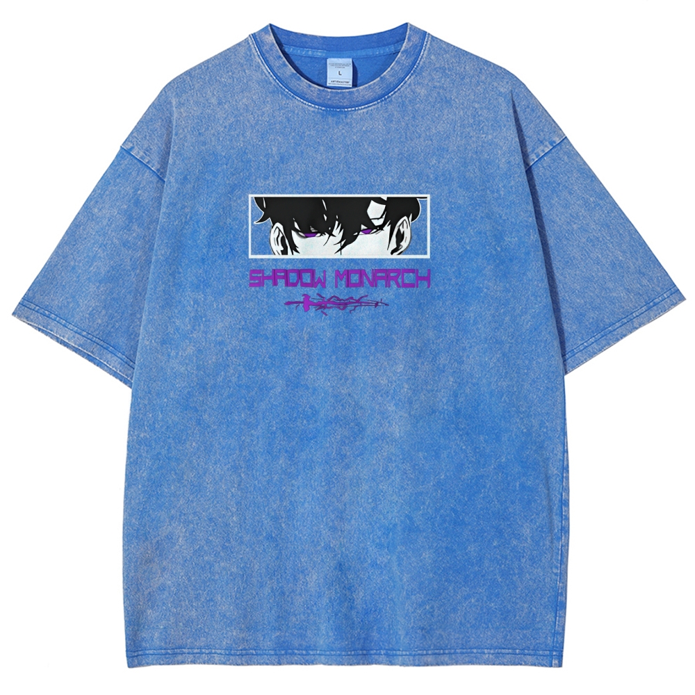 solo leveling Unisex Fit Washed T-Shirt 