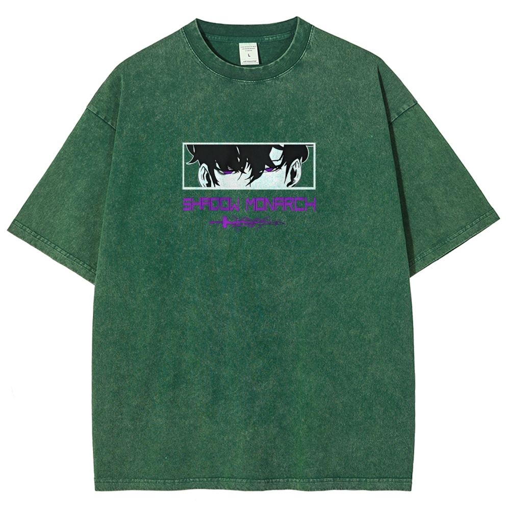solo leveling Unisex Fit Washed T-Shirt 
