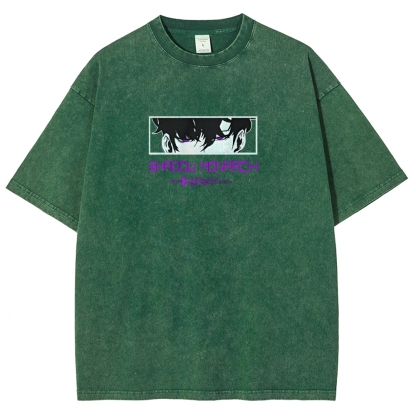 solo leveling Unisex Fit Washed T-Shirt 