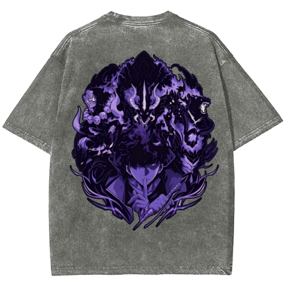solo leveling Unisex Fit Washed T-Shirt 