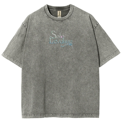 solo leveling Unisex Fit Washed T-Shirt 