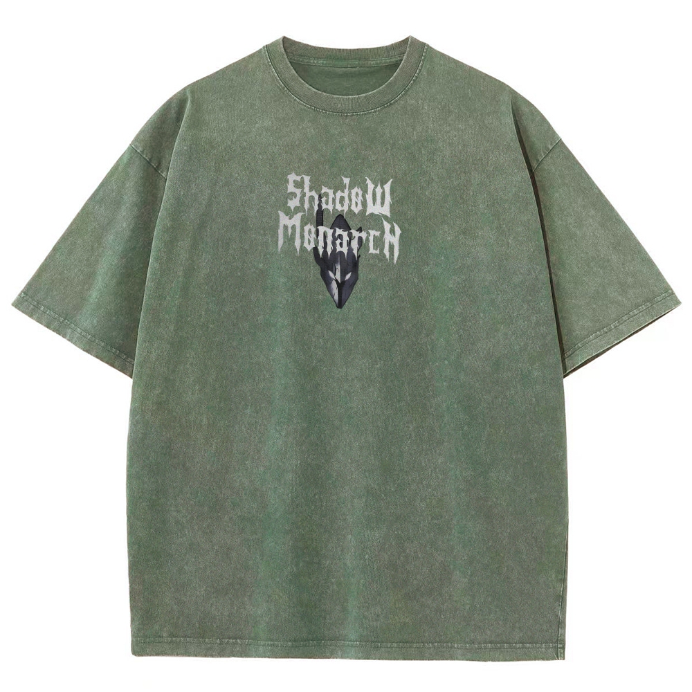 solo leveling Unisex Fit Washed T-Shirt 