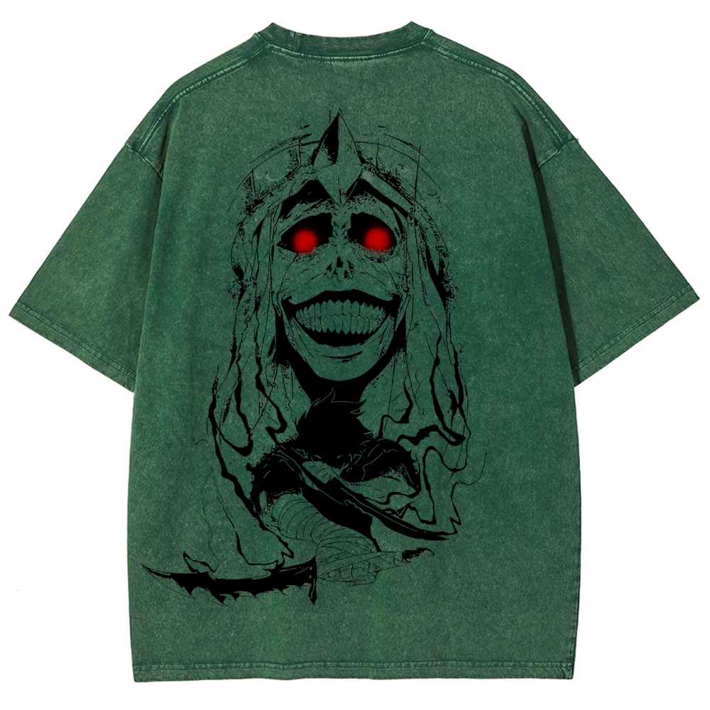 solo leveling Unisex Fit Washed T-Shirt 