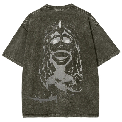 solo leveling Unisex Fit Washed T-Shirt 