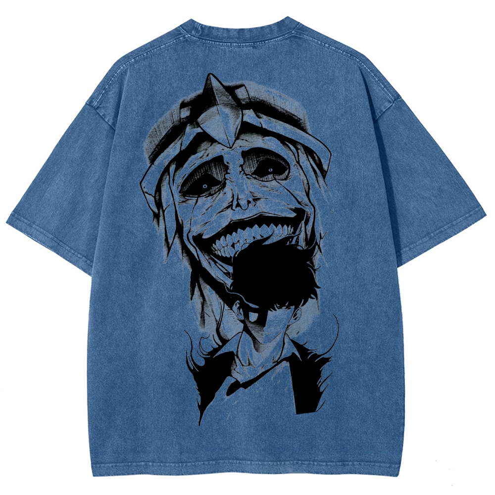 solo levelingUnisex Fit Washed T-Shirt 