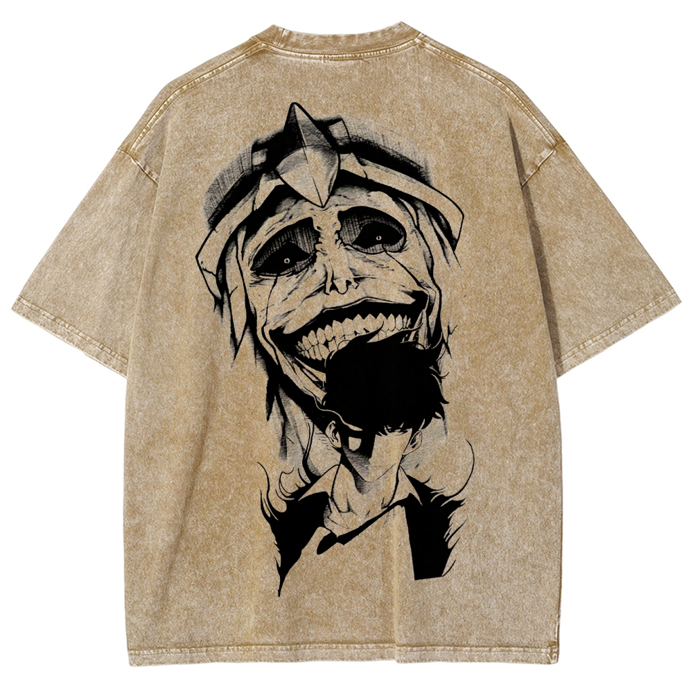 solo levelingUnisex Fit Washed T-Shirt 