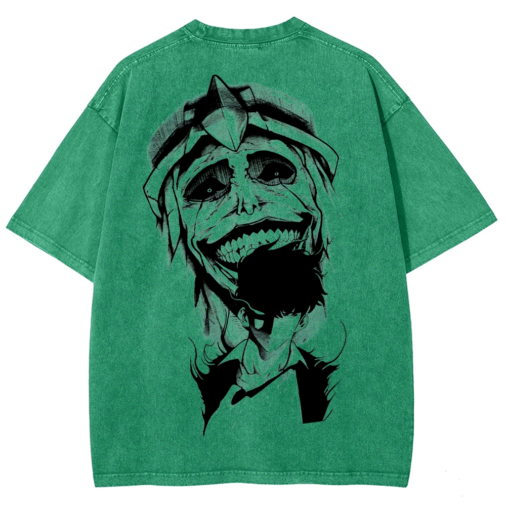 solo levelingUnisex Fit Washed T-Shirt 