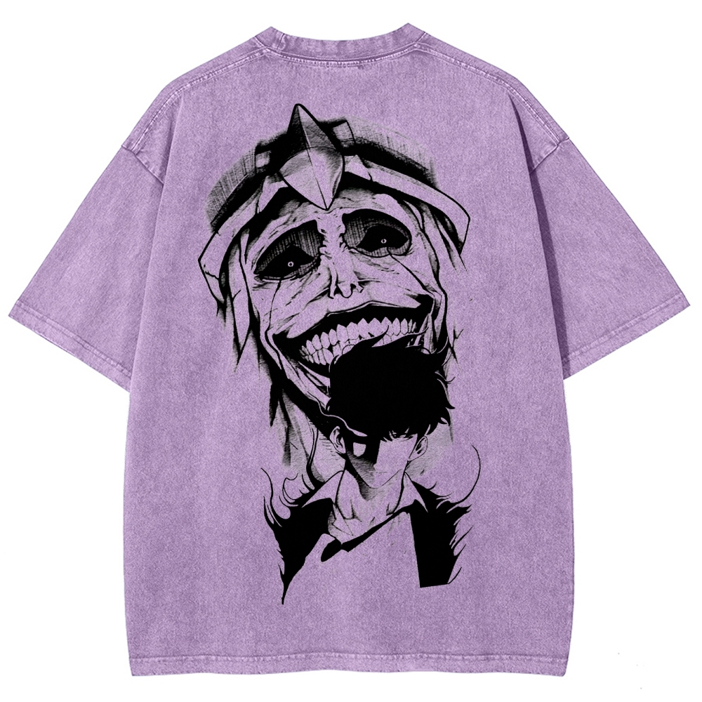 solo levelingUnisex Fit Washed T-Shirt 