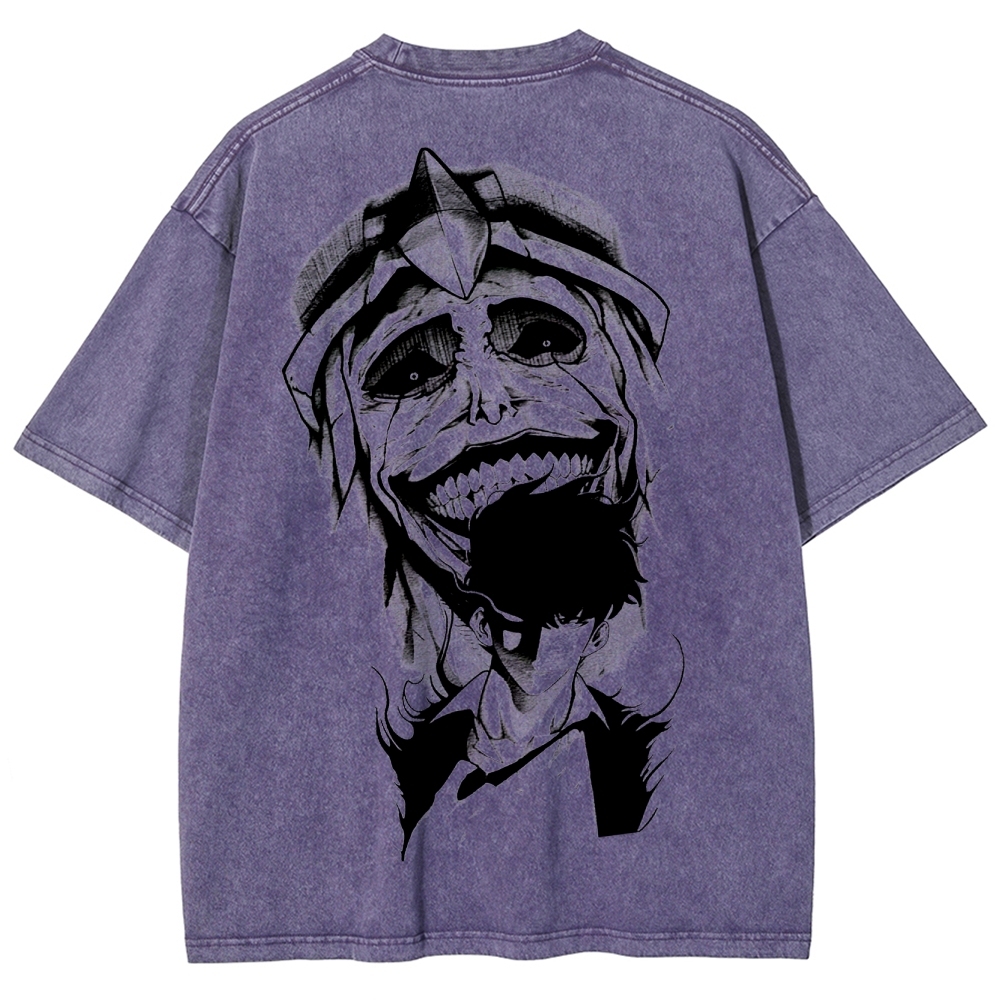 solo levelingUnisex Fit Washed T-Shirt 
