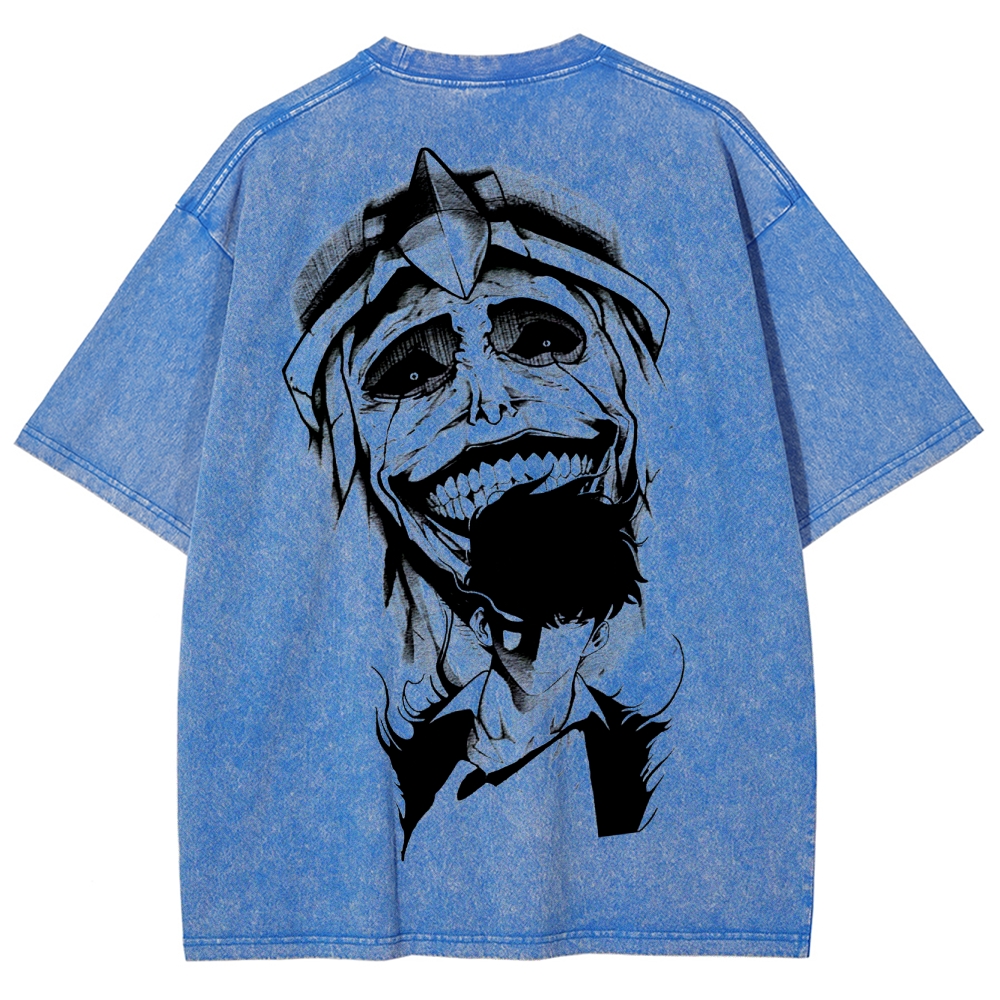 solo levelingUnisex Fit Washed T-Shirt 
