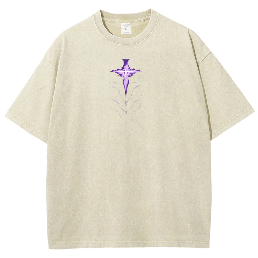 solo leveling Unisex Fit Washed T-Shirt 