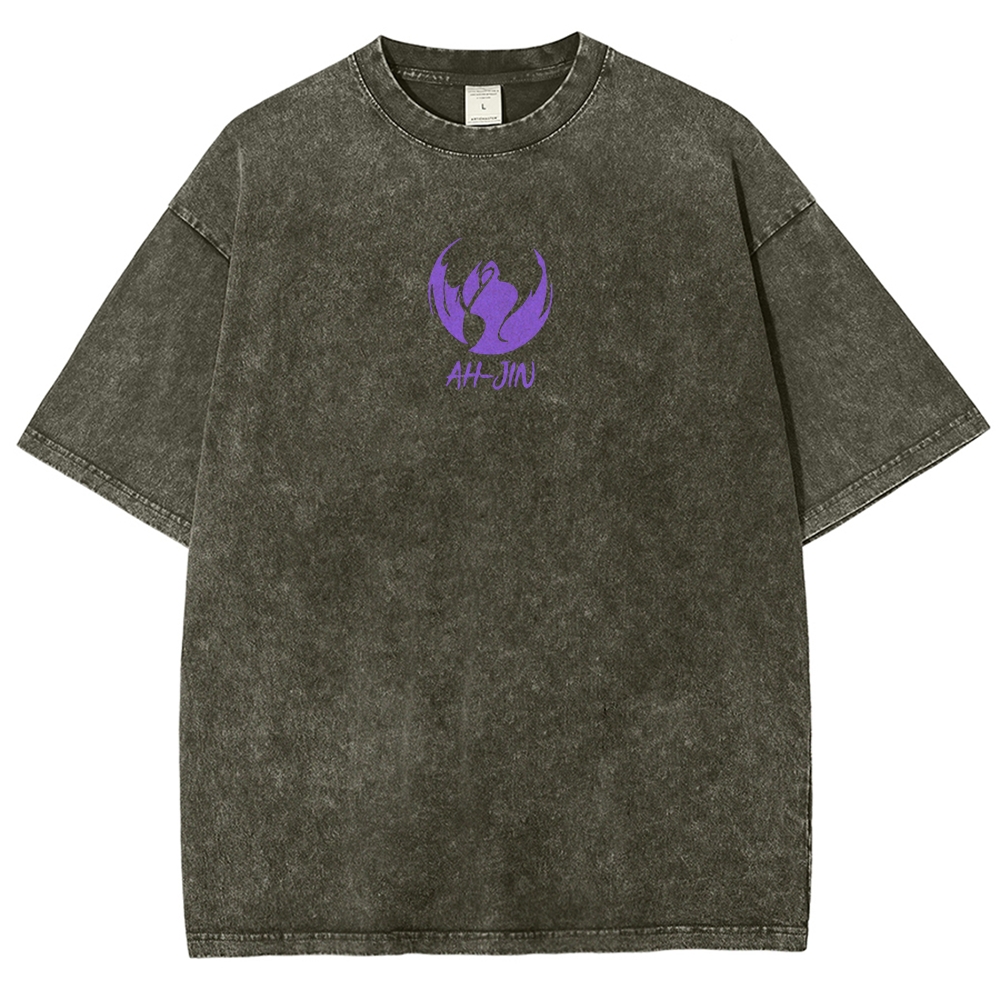 solo leveling Unisex Fit Washed T-Shirt 