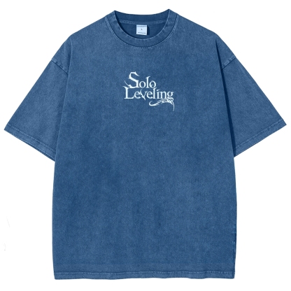solo leveling Unisex Fit Washed T-Shirt 