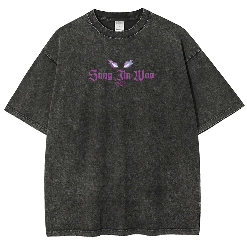 solo leveling Unisex Fit Washed T-Shirt