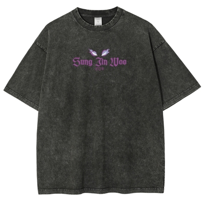 solo leveling Unisex Fit Washed T-Shirt