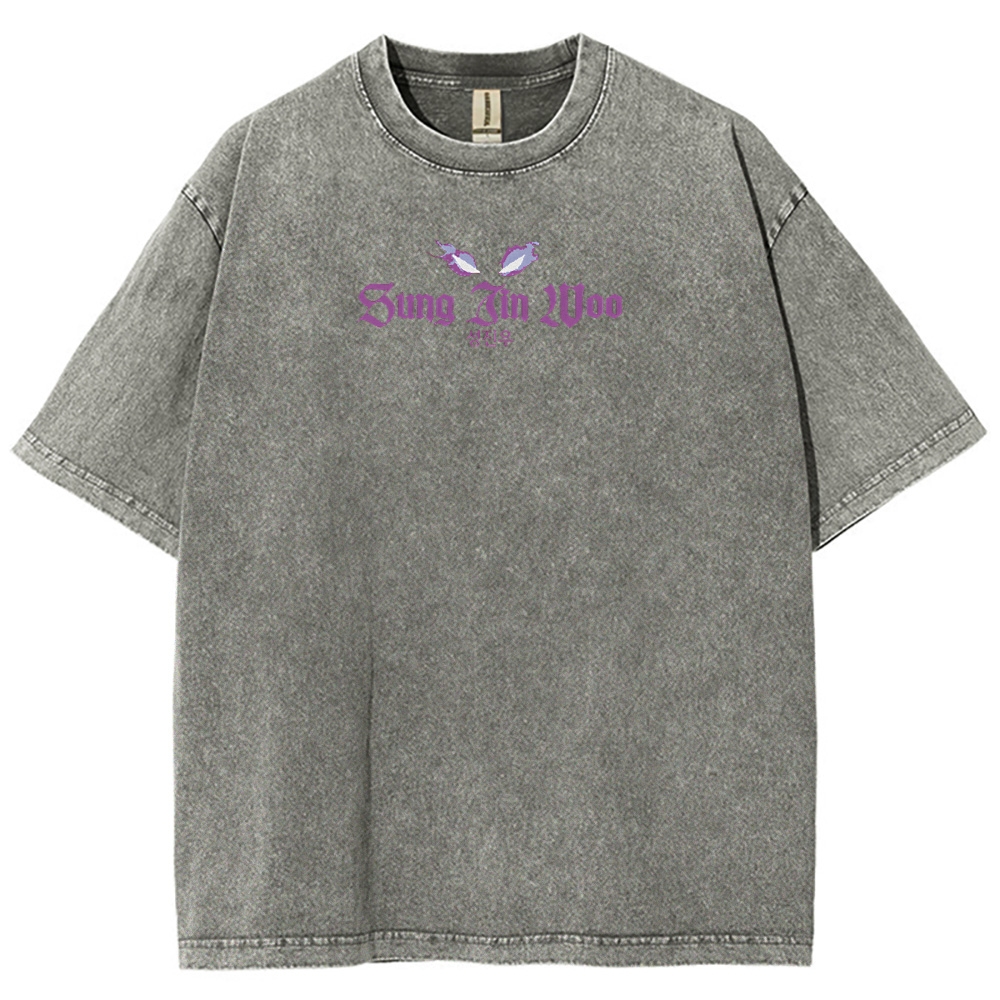 solo leveling Unisex Fit Washed T-Shirt