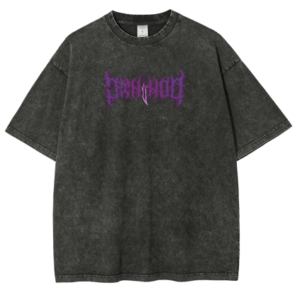 solo leveling Unisex Fit Washed T-Shirt 