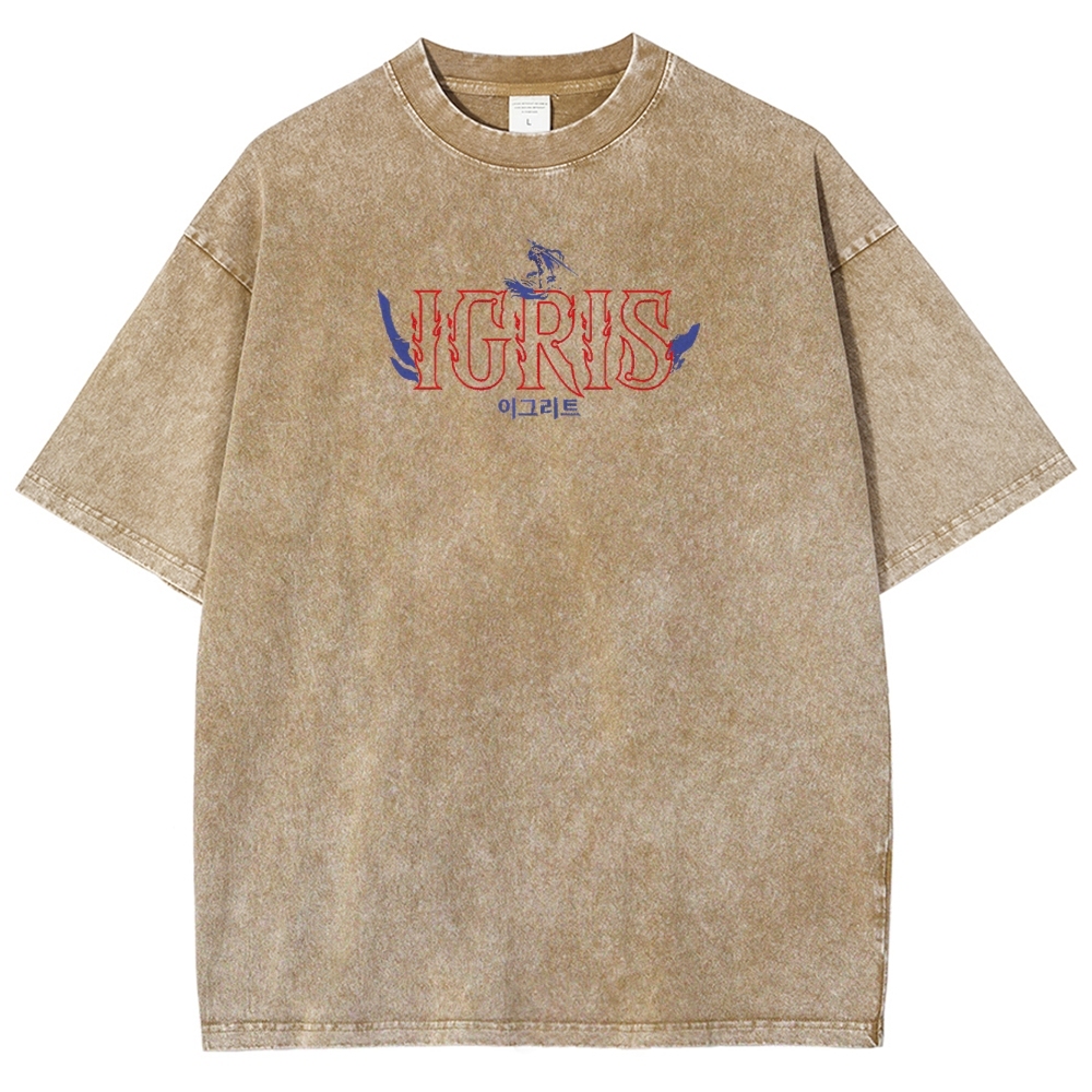 solo leveling Unisex Fit Washed T-Shirt 