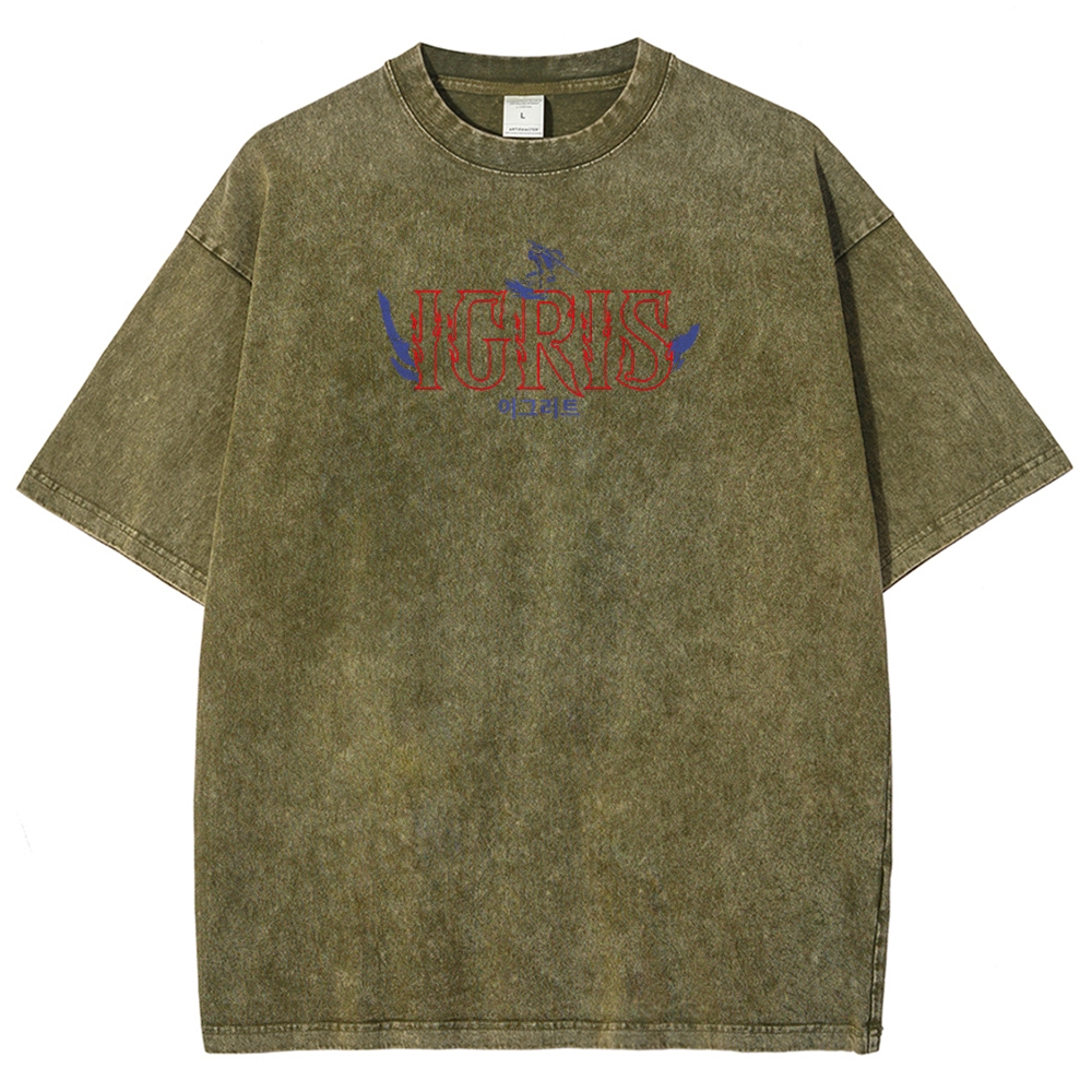 solo leveling Unisex Fit Washed T-Shirt 