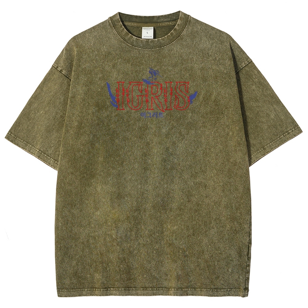 solo leveling Unisex Fit Washed T-Shirt 
