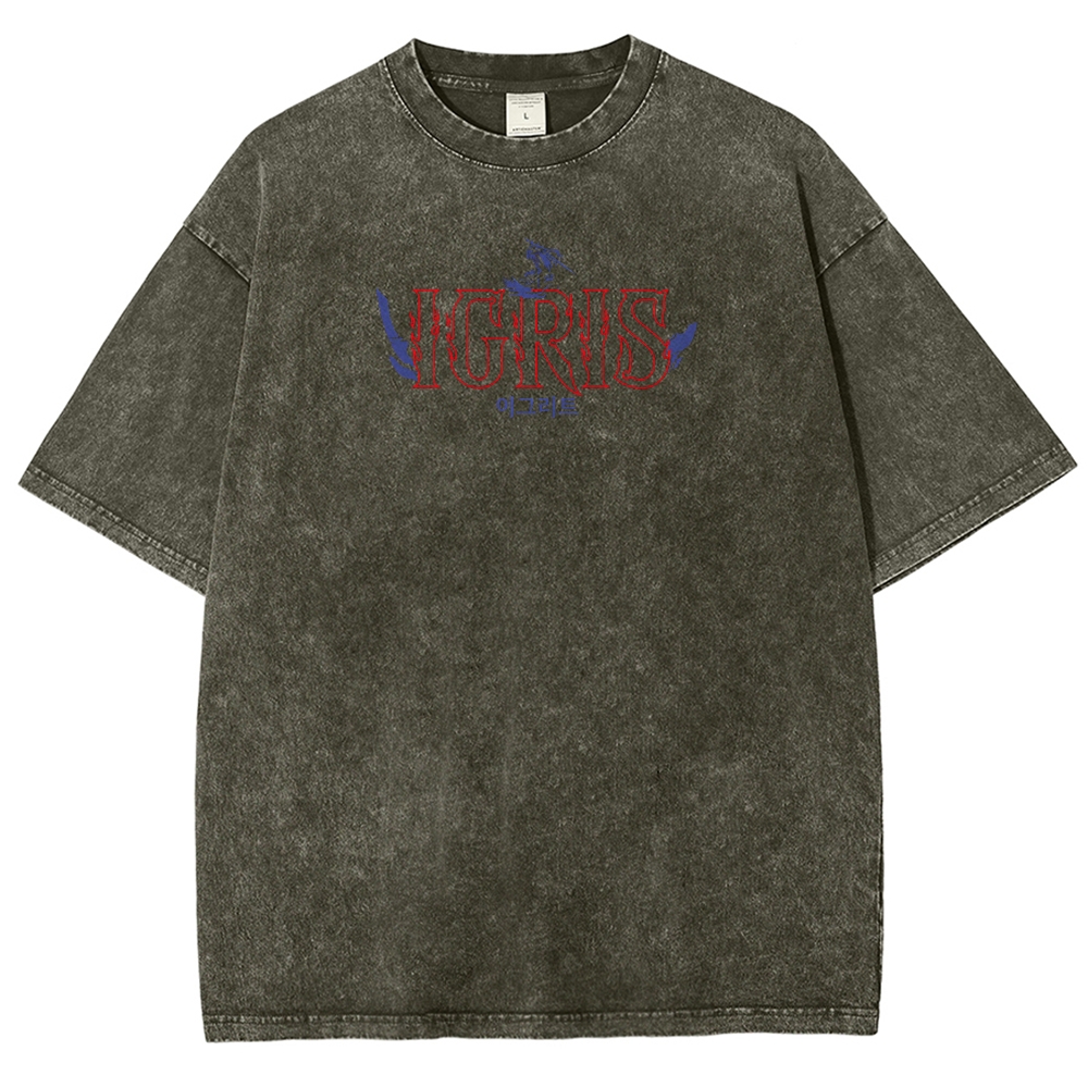 solo leveling Unisex Fit Washed T-Shirt 