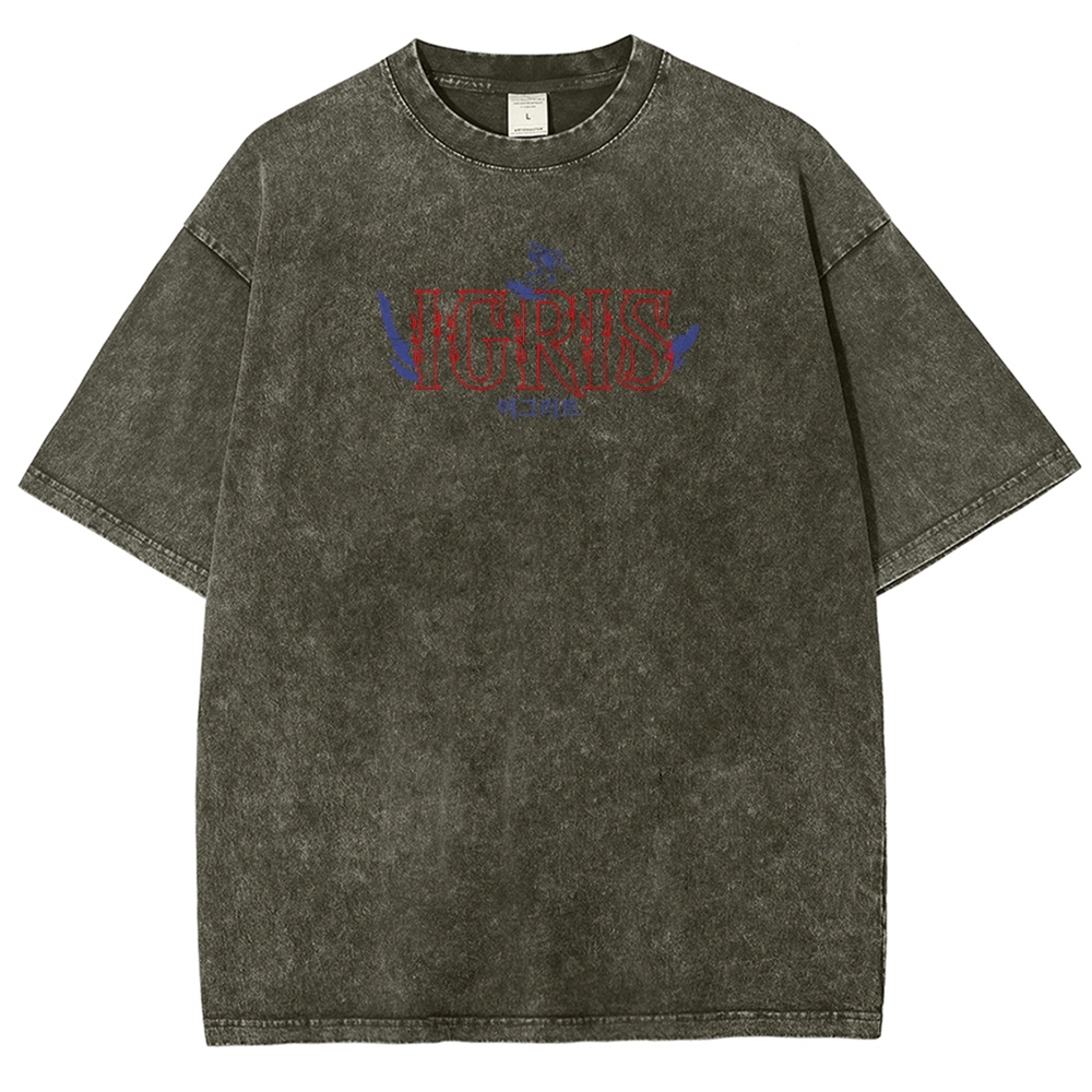 solo leveling Unisex Fit Washed T-Shirt 