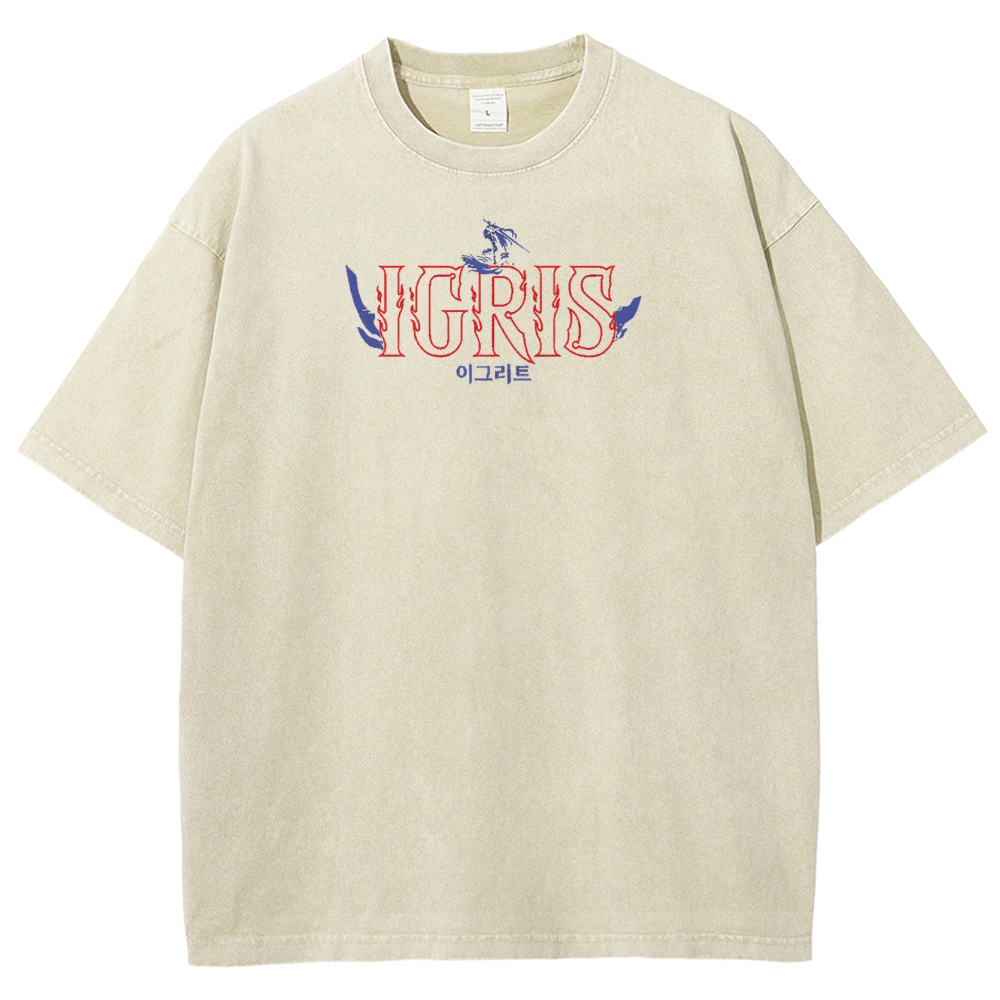 solo leveling Unisex Fit Washed T-Shirt 