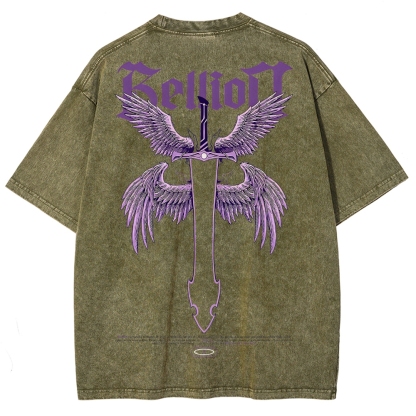 solo leveling Unisex Fit Washed T-Shirt 