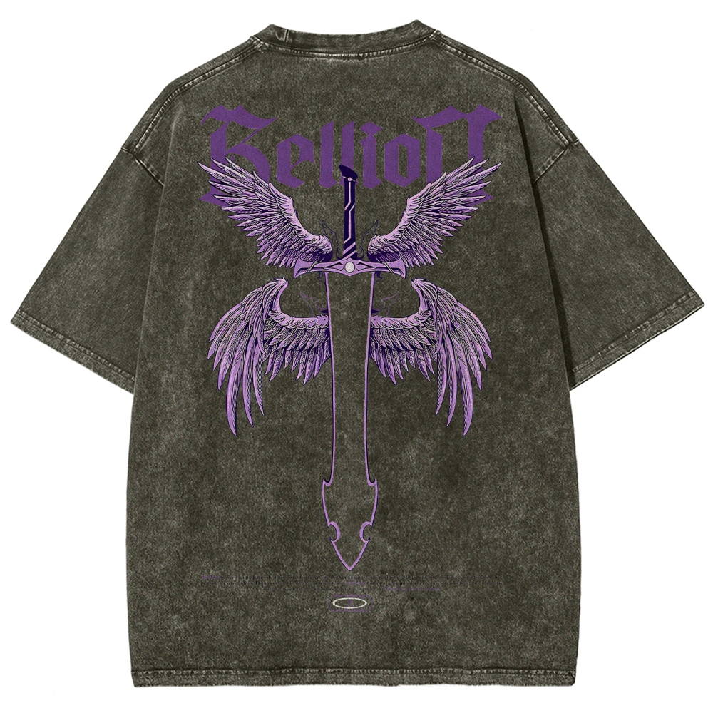 solo leveling Unisex Fit Washed T-Shirt 