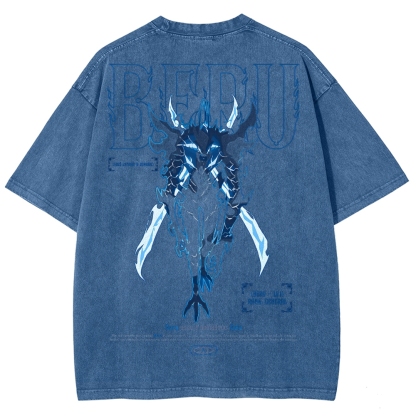 solo leveling Unisex Fit Washed T-Shirt 