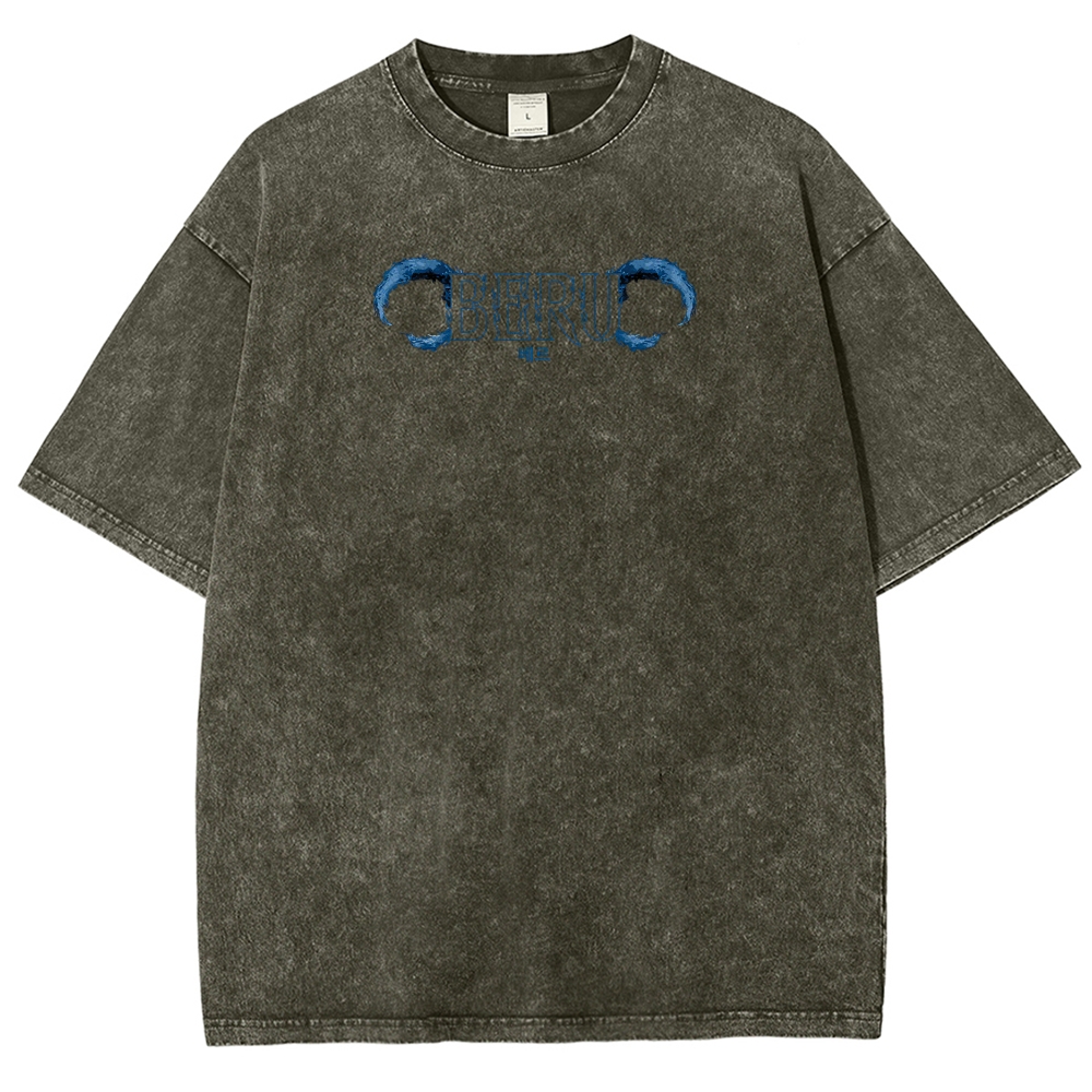 solo leveling Unisex Fit Washed T-Shirt 