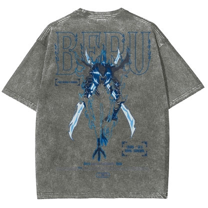 solo leveling Unisex Fit Washed T-Shirt 