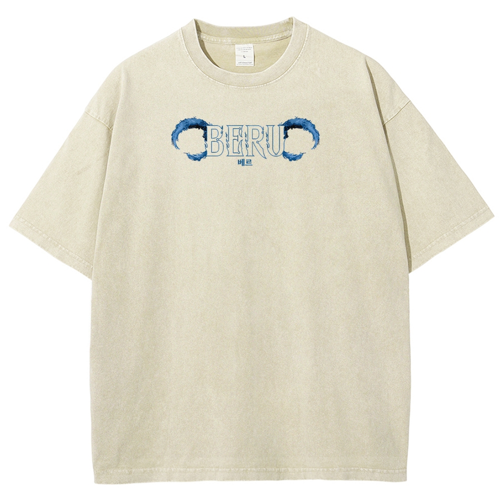solo leveling Unisex Fit Washed T-Shirt 