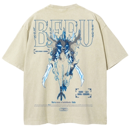solo leveling Unisex Fit Washed T-Shirt 