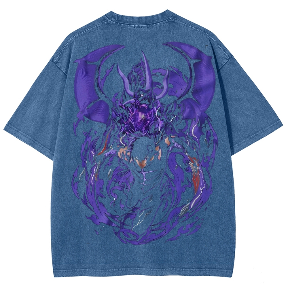 solo leveling Unisex Fit Washed T-Shirt 