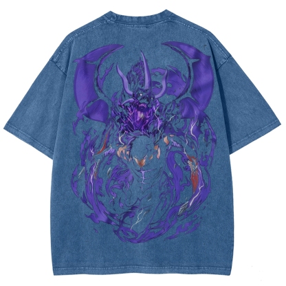 solo leveling Unisex Fit Washed T-Shirt 