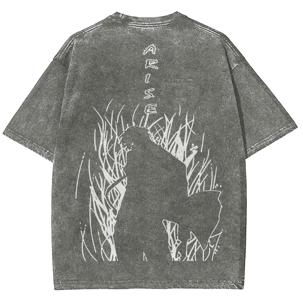solo leveling Unisex Fit Washed T-Shirt 